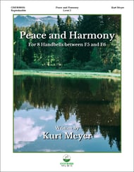 Peace and Harmony Handbell sheet music cover Thumbnail